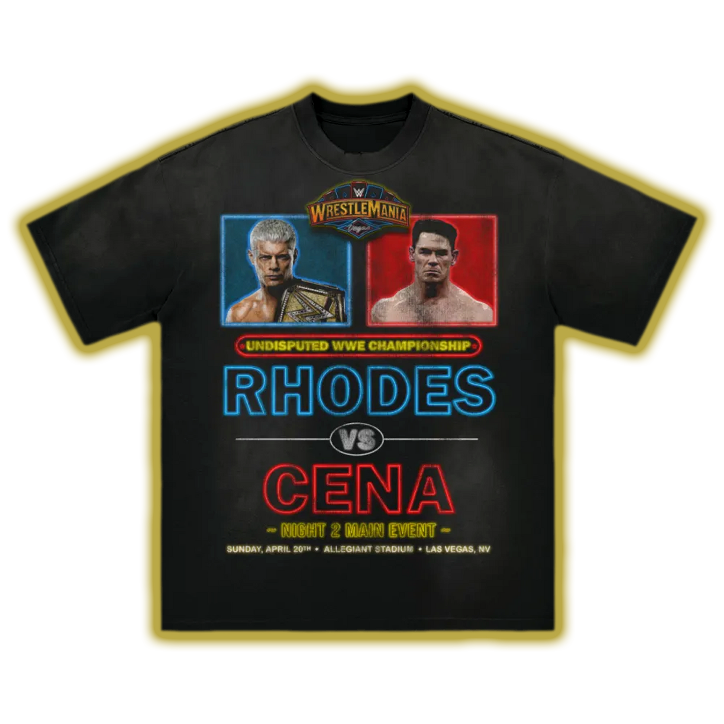 CENA VS RHODES TEE